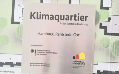 Zwischen Bienenstöcken, Gartenpflanzen und Wildblumen: Rahlstedt-Ost wird Klimaquartier