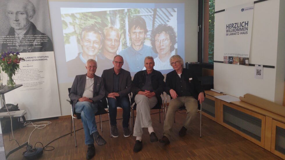 Thomas Mirbach im Kreis seiner Weggefährten